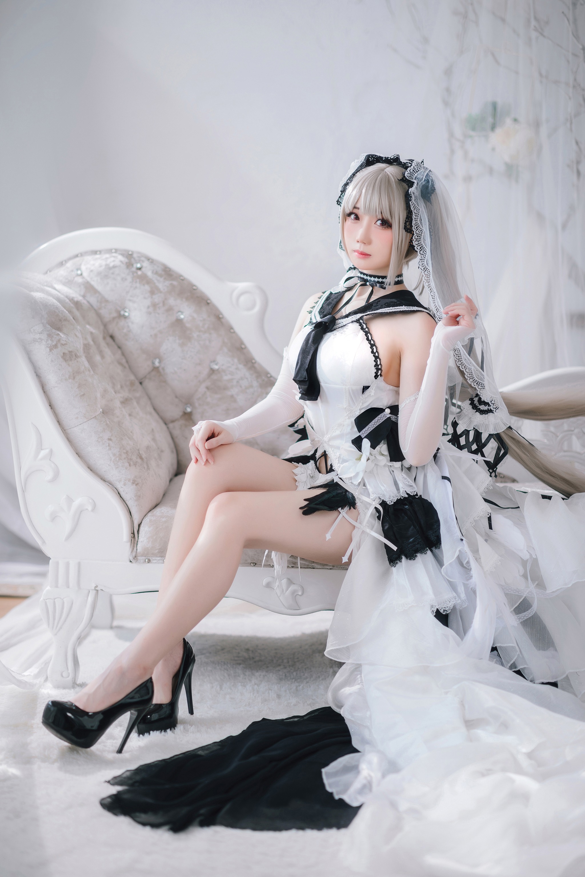 图片[1]-焖焖碳 – NO.014 可畏礼服[33P]-XikXak